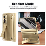 Samsung Galaxy Z Fold8 EIDERWOOD Deksel med Stylus Penn & Støtte - Gull