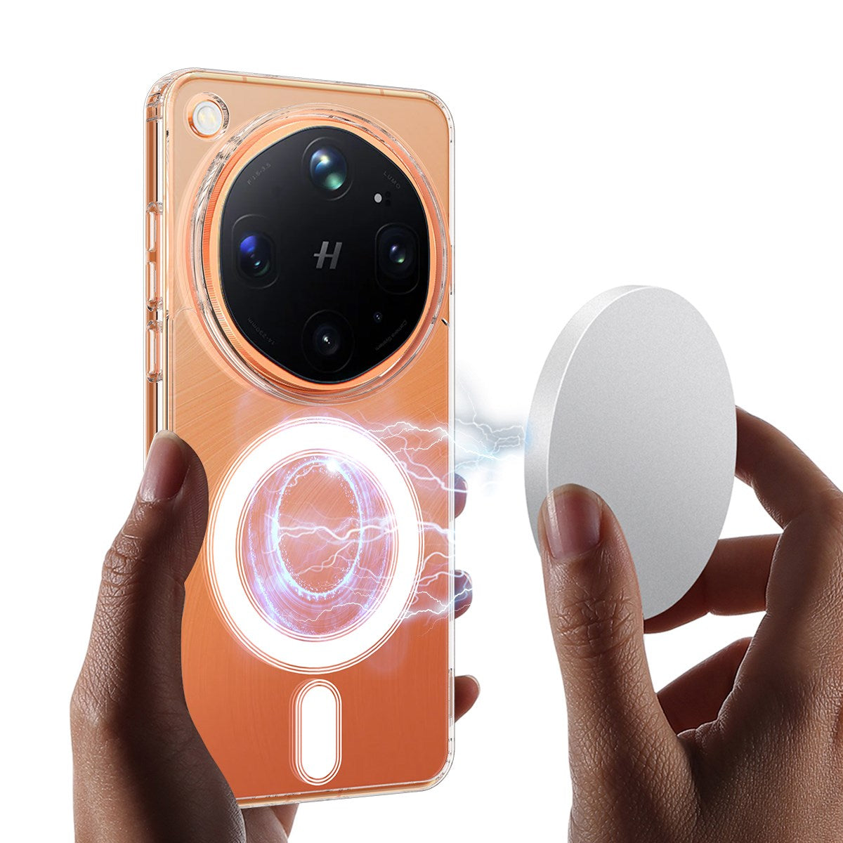 OPPO Find X9 Ultra EIDERWOOD Hybrid Deksel - MagSafe Kompatibel - Gjennomsiktig