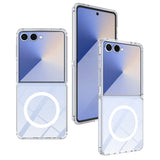 Samsung Galaxy Z Flip8 EIDERWOOD Hybrid Plast Deksel - MagSafe Kompatibel - Gjennomsiktig