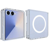 Samsung Galaxy Z Flip8 EIDERWOOD Hybrid Plast Deksel - MagSafe Kompatibel - Gjennomsiktig