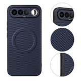 Realme 16 EIDERWOOD Hybrid Carbon Deksel - MagSafe Kompatibel - Blå