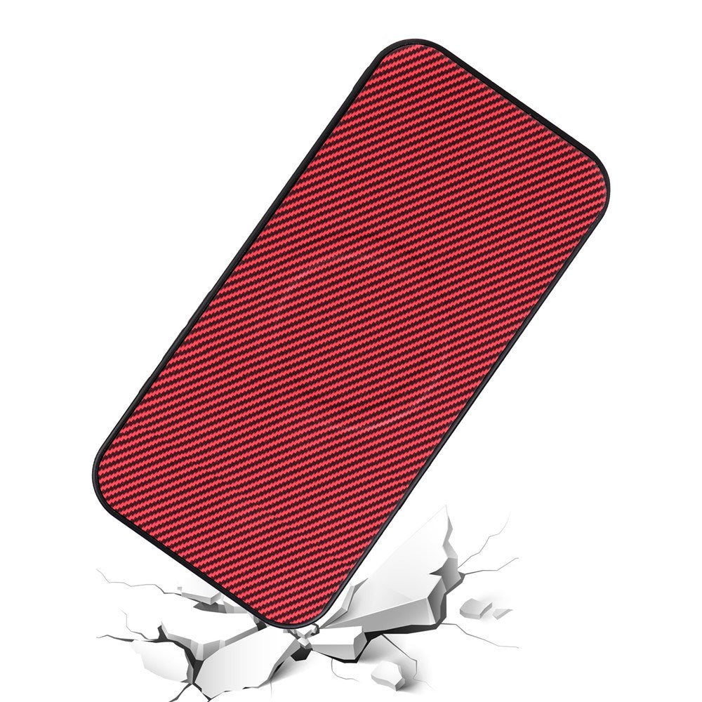 Realme 16 Pro EIDERWOOD Hybrid Carbon Deksel - MagSafe Kompatibel - Rød