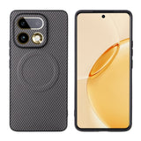 Realme 16 Pro EIDERWOOD Hybrid Carbon Deksel - MagSafe Kompatibel - Grå