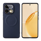 Realme 16 Pro EIDERWOOD Hybrid Carbon Deksel - MagSafe Kompatibel - Blå