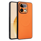 Realme 16 Pro+ EIDERWOOD Hybrid Carbon Deksel - MagSafe Kompatibel - Oransje