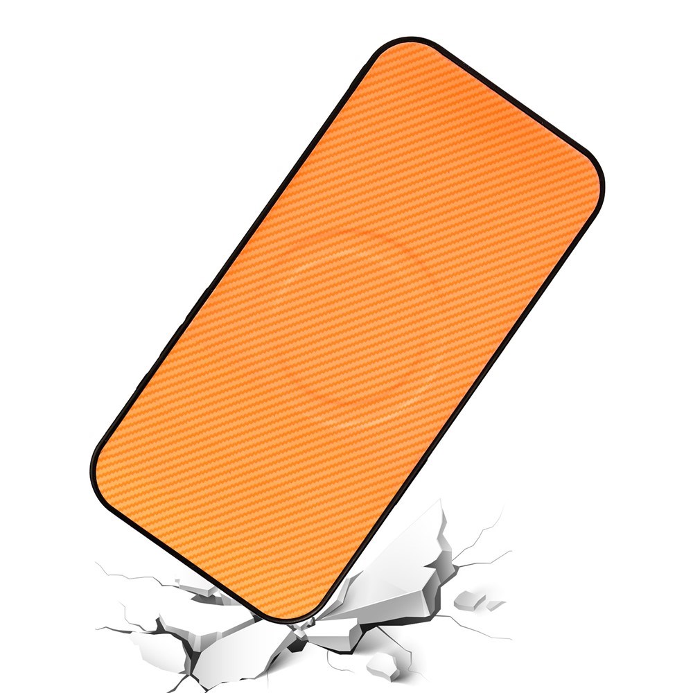 Realme 16 Pro+ EIDERWOOD Hybrid Carbon Deksel - MagSafe Kompatibel - Oransje