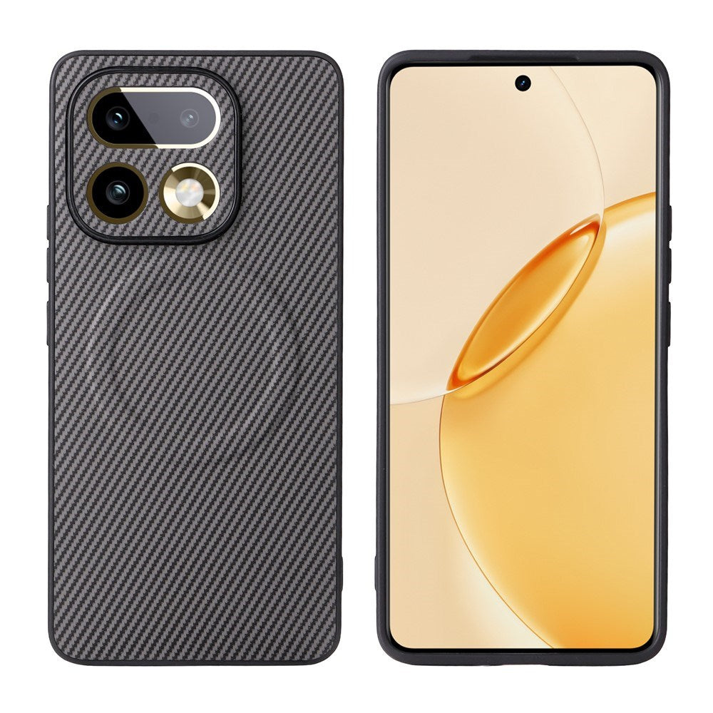 Realme 16 Pro+ EIDERWOOD Hybrid Carbon Deksel - MagSafe Kompatibel - Grå