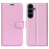 Samsung Galaxy S26 FE EIDERWOOD Flip Deksel med Kortholder & Stativfunksjon - Rosa
