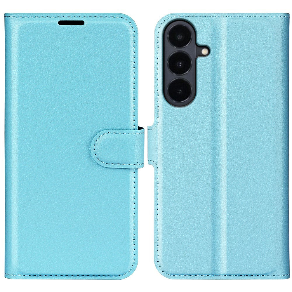 Samsung Galaxy S26 FE EIDERWOOD Flip Deksel med Kortholder & Stativfunksjon - Blå