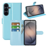 Samsung Galaxy S26 FE EIDERWOOD Flip Deksel med Kortholder & Stativfunksjon - Blå