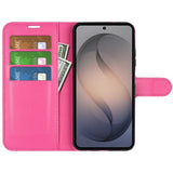 Samsung Galaxy S26 FE EIDERWOOD Flip Deksel med Kortholder & Stativfunksjon - Pink