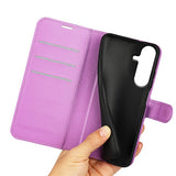 Samsung Galaxy S26 FE EIDERWOOD Flip Deksel med Kortholder & Stativfunksjon - Lilla