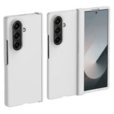Samsung Galaxy Z Fold8 Ultra EIDERWOOD Hard Plast Deksel med Hengsel - Hvit