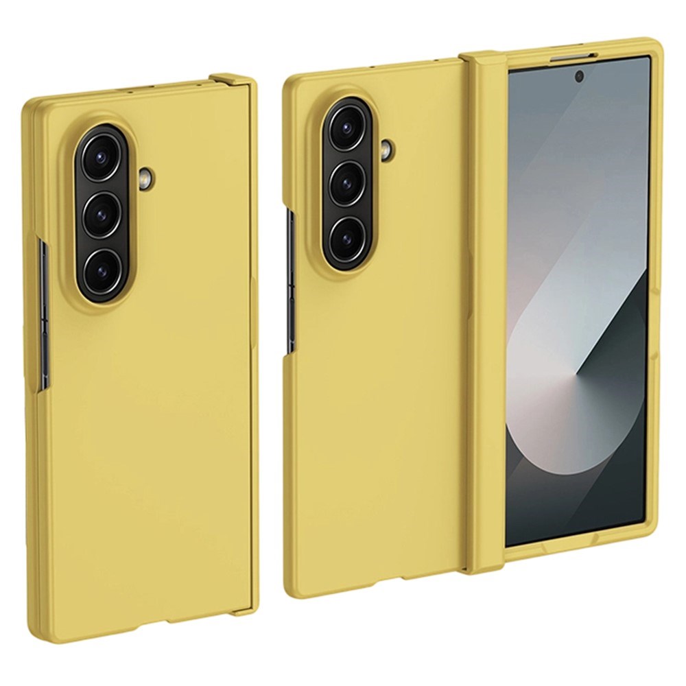 Samsung Galaxy Z Fold8 Ultra EIDERWOOD Hard Plast Deksel med Hengsel - Gul