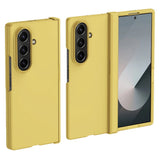 Samsung Galaxy Z Fold8 Ultra EIDERWOOD Hard Plast Deksel med Hengsel - Gul