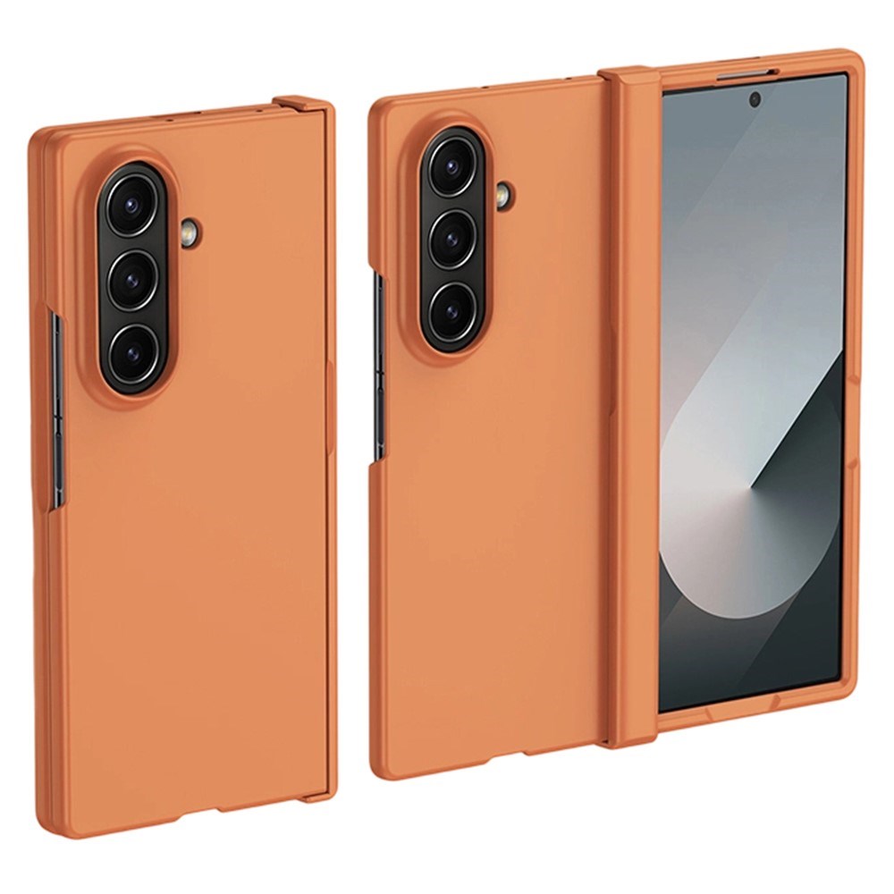Samsung Galaxy Z Fold8 Ultra EIDERWOOD Hard Plast Deksel med Hengsel - Oransje
