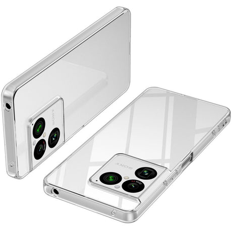 Sony Xperia 1 VIII EIDERWOOD Fleksibelt Plast Deksel - Gjennomsiktig