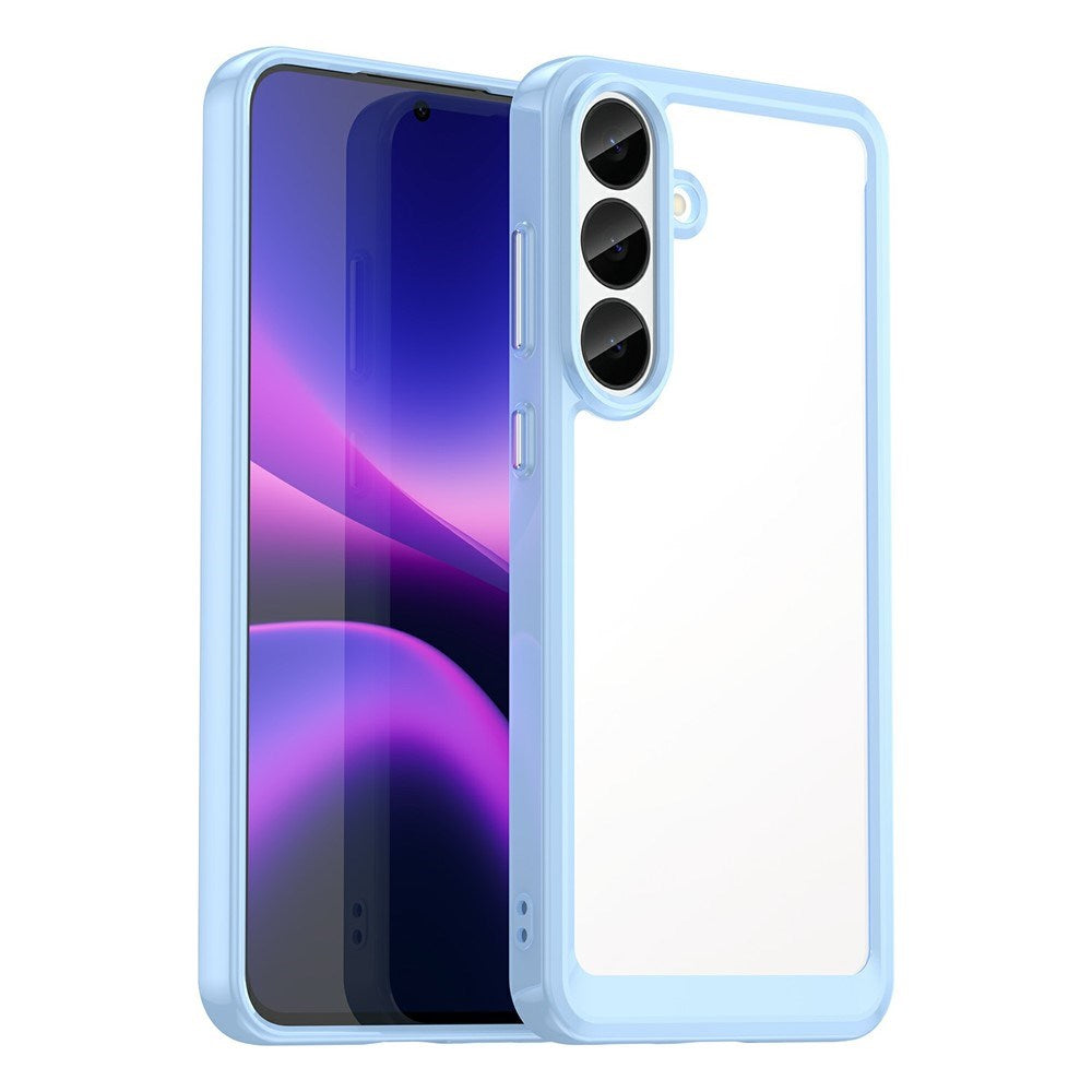 Samsung Galaxy S26 FE EIDERWOOD Hybrid Mobildeksel - Gjennemsiktig / Blå