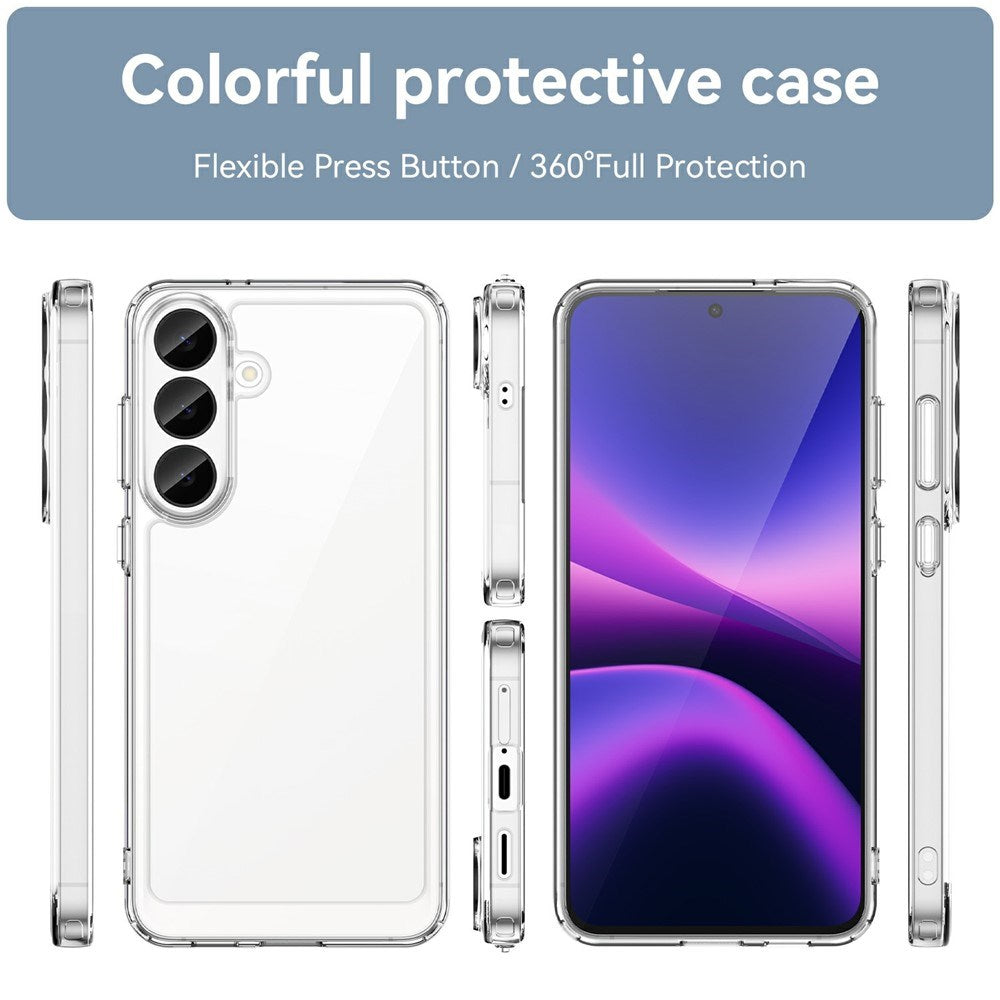 Samsung Galaxy S26 FE EIDERWOOD Hybrid Deksel - Gjennemsiktig