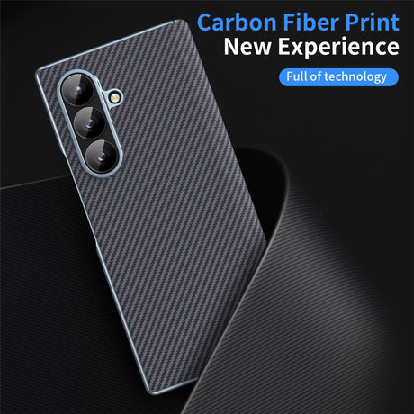 Samsung Galaxy Z Fold8 Ultra EIDERWOOD Karbonfiber Deksel – Svart