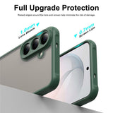 Samsung Galaxy S26 FE EIDERWOOD Matte Hybrid Deksel – Mørkegrønn