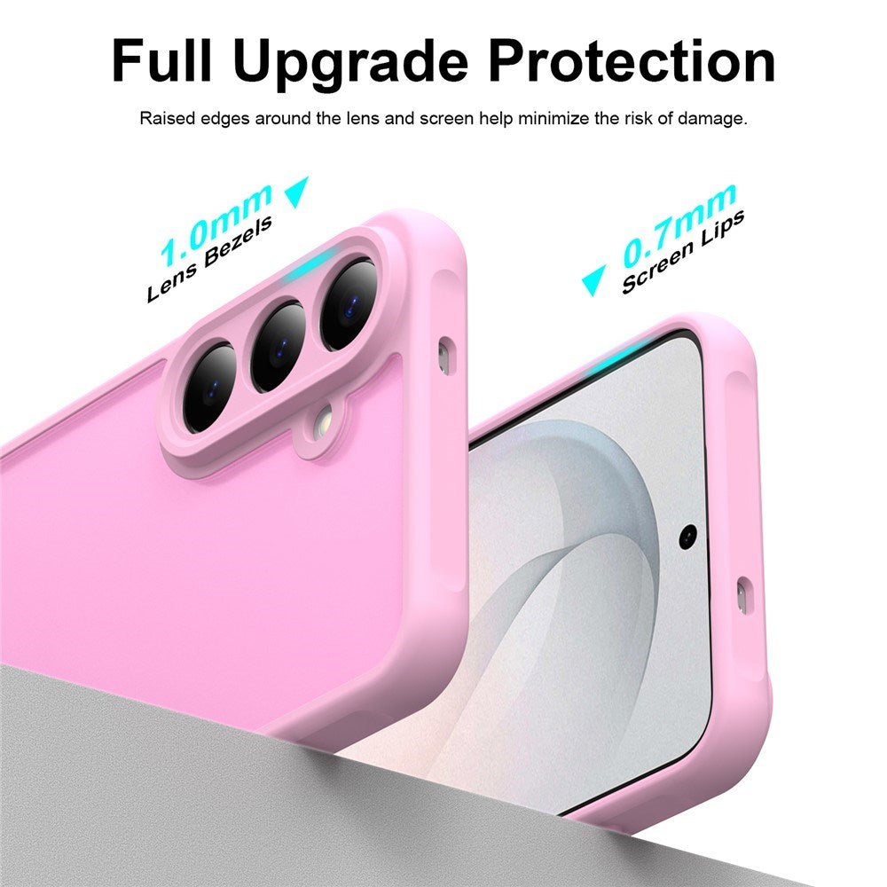 Samsung Galaxy S26 FE EIDERWOOD Matte Hybrid Deksel – Rosa