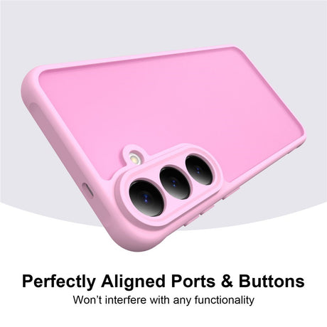 Samsung Galaxy S26 FE EIDERWOOD Matte Hybrid Deksel – Rosa