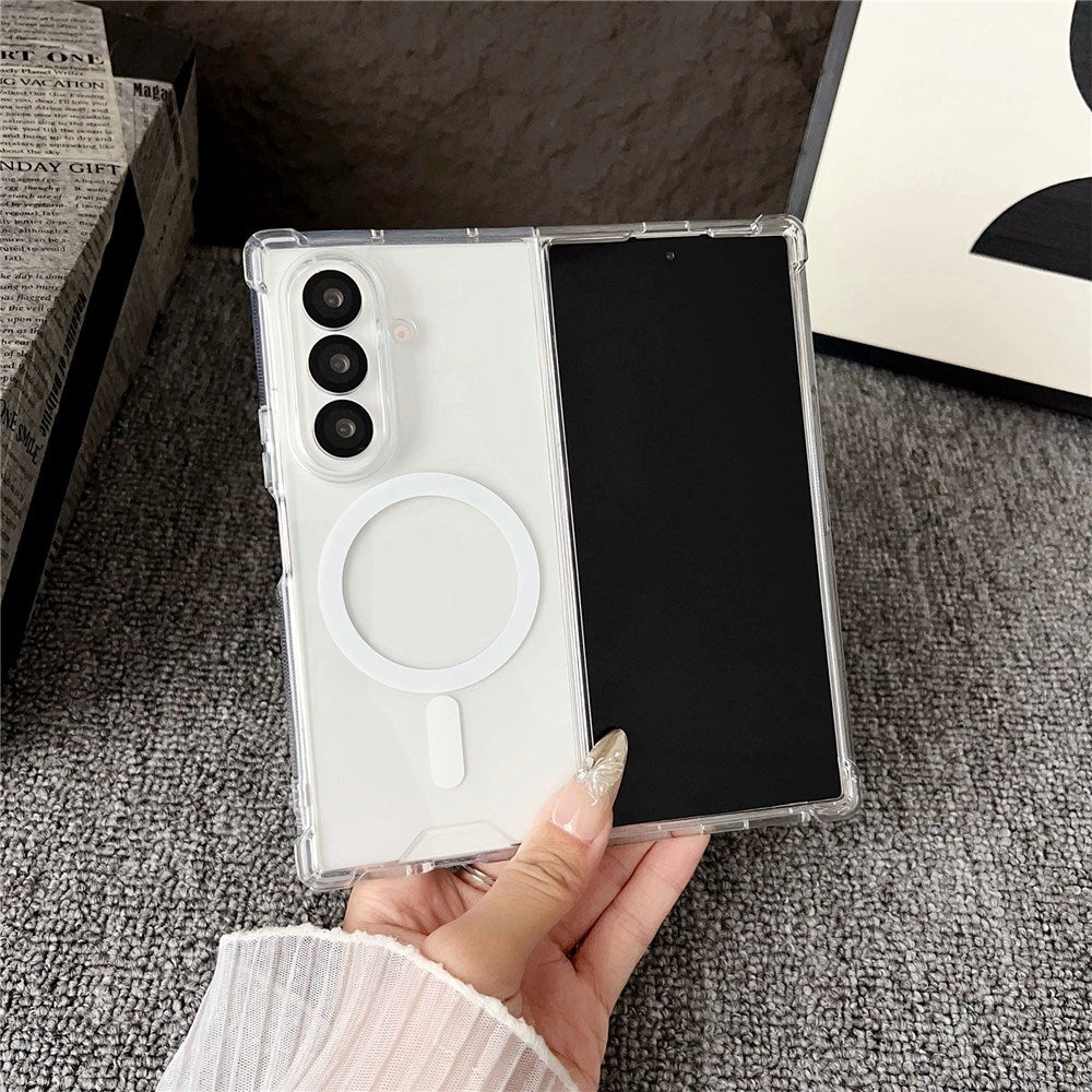 Samsung Galaxy Z Fold8 Ultra EIDERWOOD Hard Plast Deksel - MagSafe Kompatibel - Gjennomsiktig
