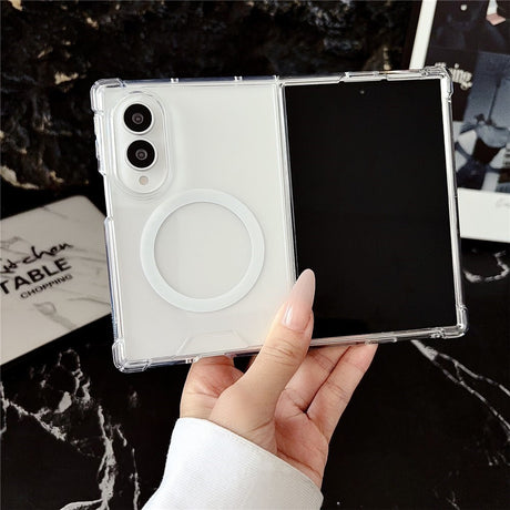 Samsung Galaxy Z Fold8 EIDERWOOD Hard Plast Deksel - MagSafe Kompatibel - Gjennomsiktig