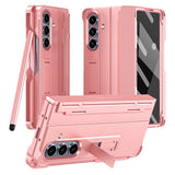 Samsung Galaxy Z Fold8 Ultra EIDERWOOD Rugged Deksel med Stativfunksjon & Skjermbeskyttelse - Rosa