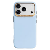iPhone 18 Pro Max / 17 Pro Max ABEEL Hardt Soft-Touch Plast Deksel - MagSafe Kompatibel - Lyseblå
