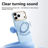 iPhone 17 Pro / 18 Pro ABEEL Hardt Soft-Touch Plast Deksel m. Kickstand - MagSafe Kompatibel - Lilla