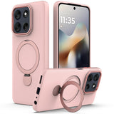 OnePlus Nord 6 / Nord CE6 EIDERWOOD Hybrid Deksel med Kickstand - MagSafe Kompatibel - Rosa