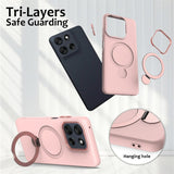 OnePlus Nord 6 / Nord CE6 EIDERWOOD Hybrid Deksel med Kickstand - MagSafe Kompatibel - Rosa