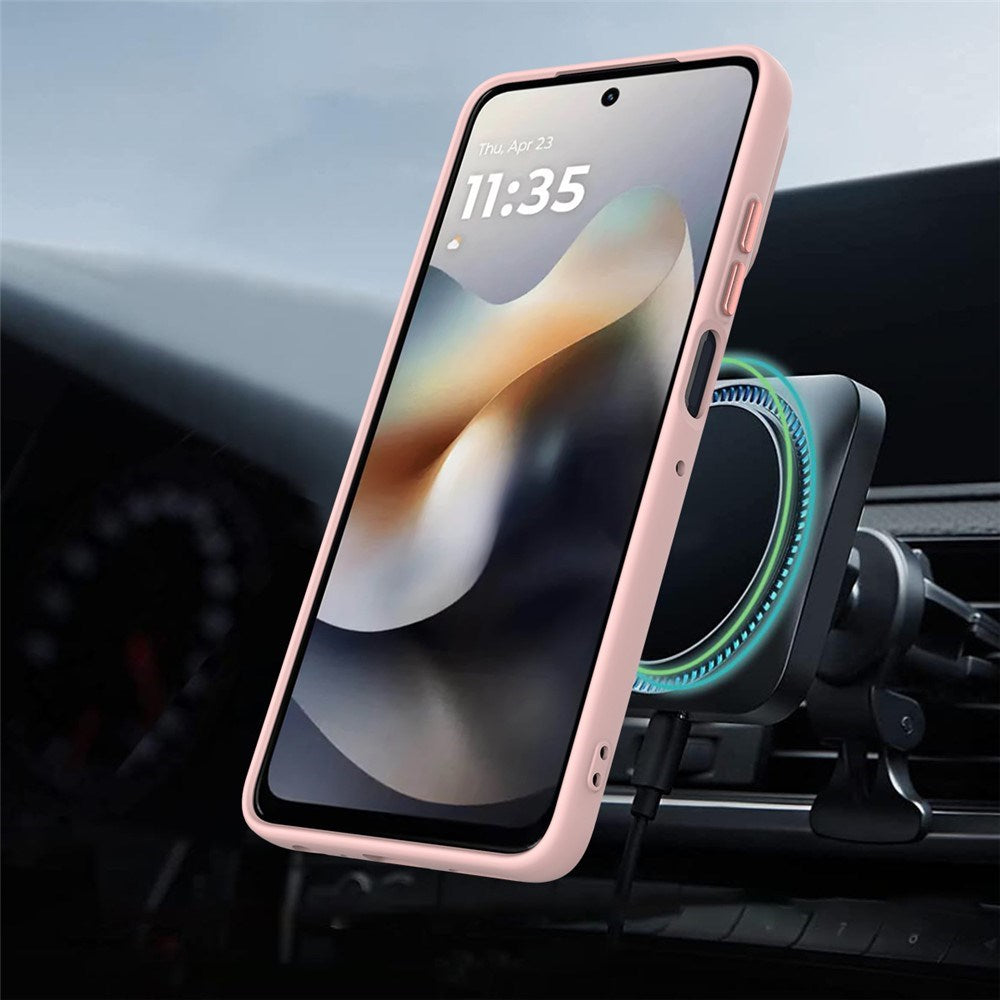 OnePlus Nord 6 / Nord CE6 EIDERWOOD Hybrid Deksel med Kickstand - MagSafe Kompatibel - Rosa