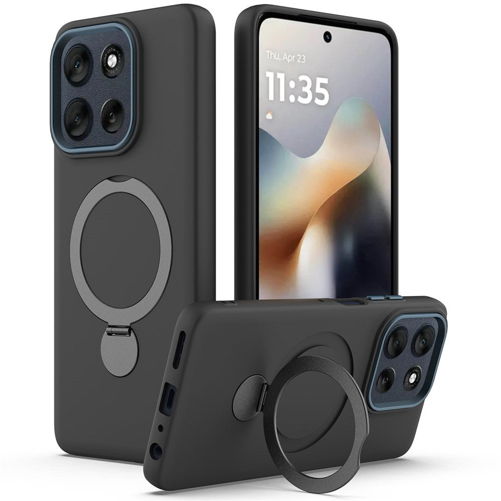 OnePlus Nord 6 / Nord CE6 EIDERWOOD Hybrid Deksel med Kickstand - MagSafe Kompatibel - Svart