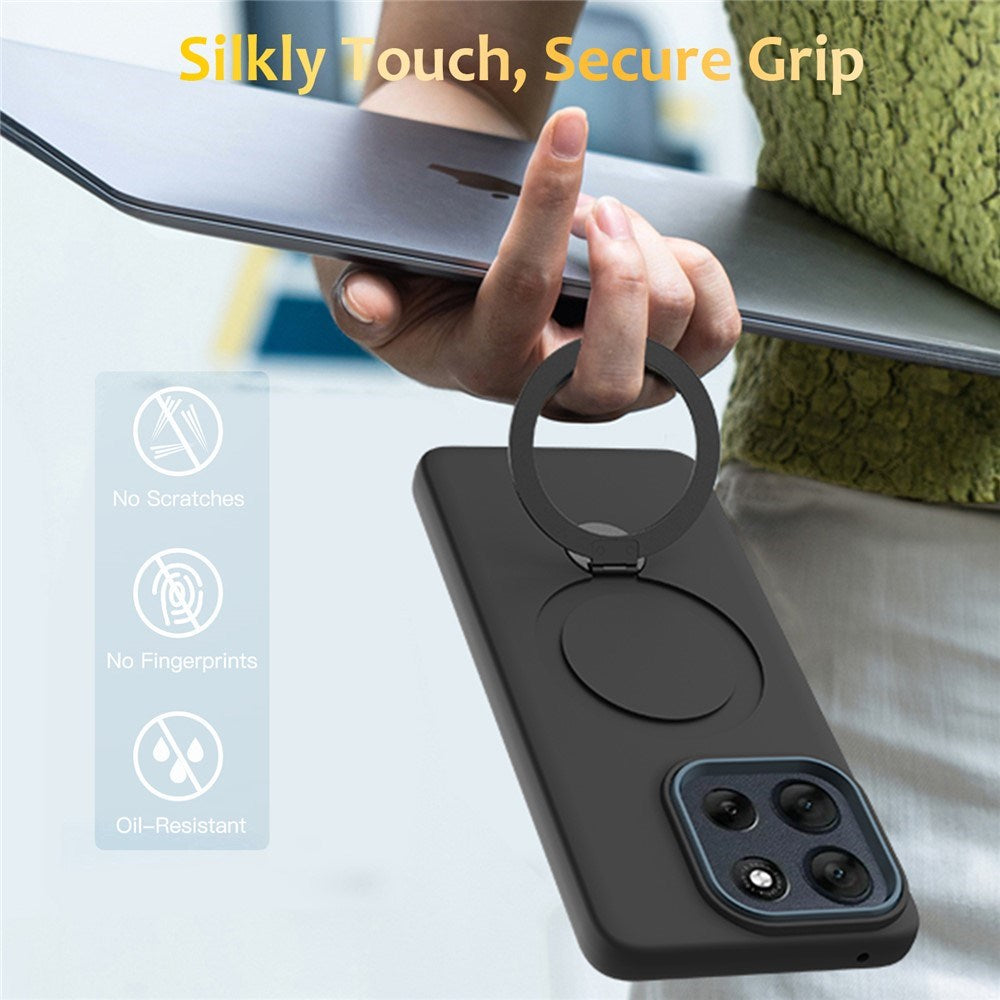 OnePlus Nord 6 / Nord CE6 EIDERWOOD Hybrid Deksel med Kickstand - MagSafe Kompatibel - Svart