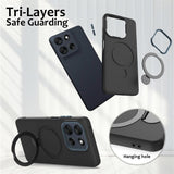 OnePlus Nord 6 / Nord CE6 EIDERWOOD Hybrid Deksel med Kickstand - MagSafe Kompatibel - Svart
