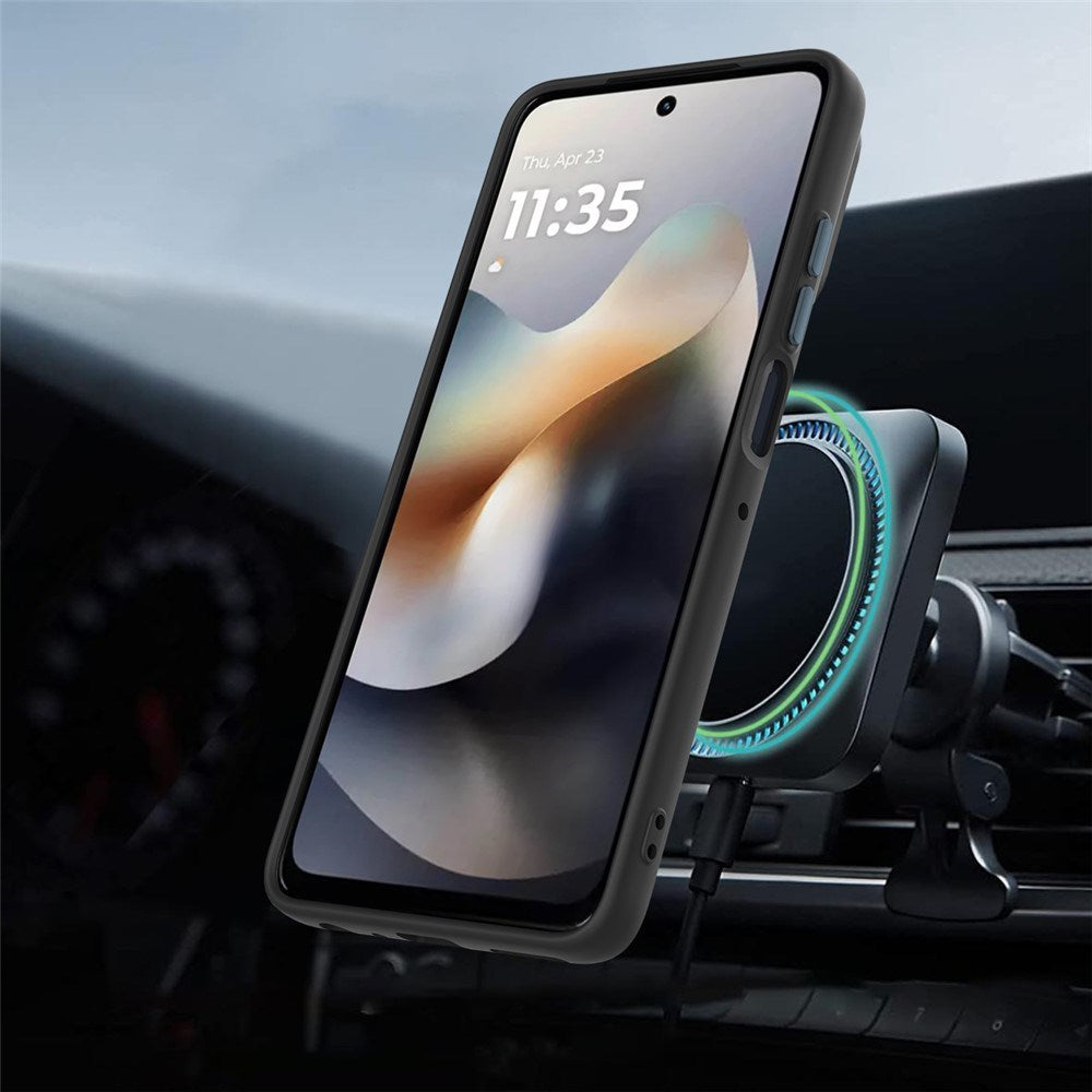 OnePlus Nord 6 / Nord CE6 EIDERWOOD Hybrid Deksel med Kickstand - MagSafe Kompatibel - Svart