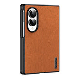 Samsung Galaxy Z Fold8 EIDERWOOD Hybrid Deksel med Tretekstur – Brun