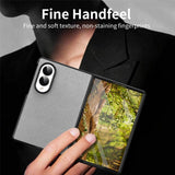 Samsung Galaxy Z Fold8 EIDERWOOD Hybrid Deksel med Tretekstur – Brun