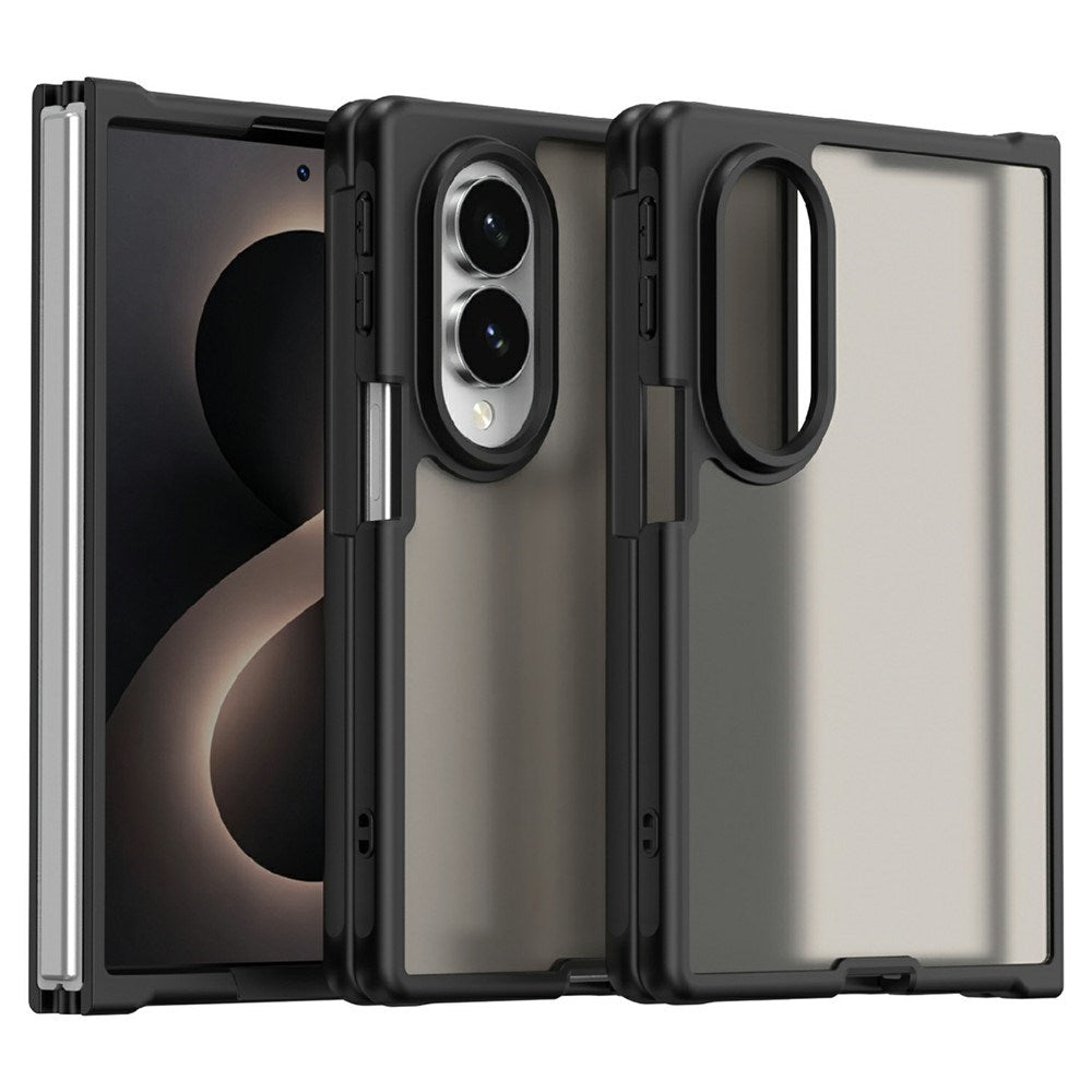 Samsung Galaxy Z Fold8 EIDERWOOD Matte Hybrid Deksel – Svart
