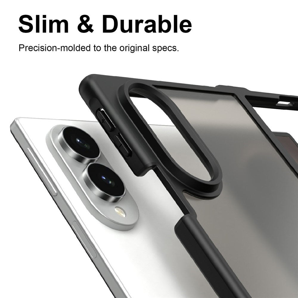 Samsung Galaxy Z Fold8 EIDERWOOD Matte Hybrid Deksel – Svart