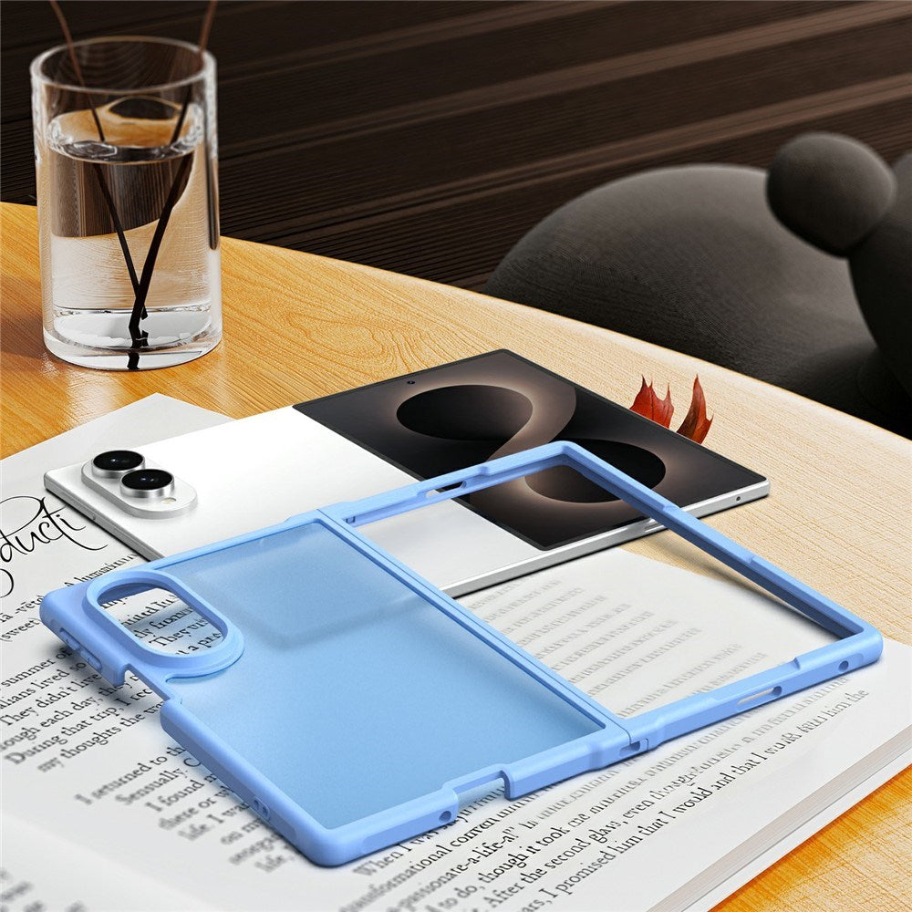 Samsung Galaxy Z Fold8 EIDERWOOD Matte Hybrid Deksel – Lys Blå