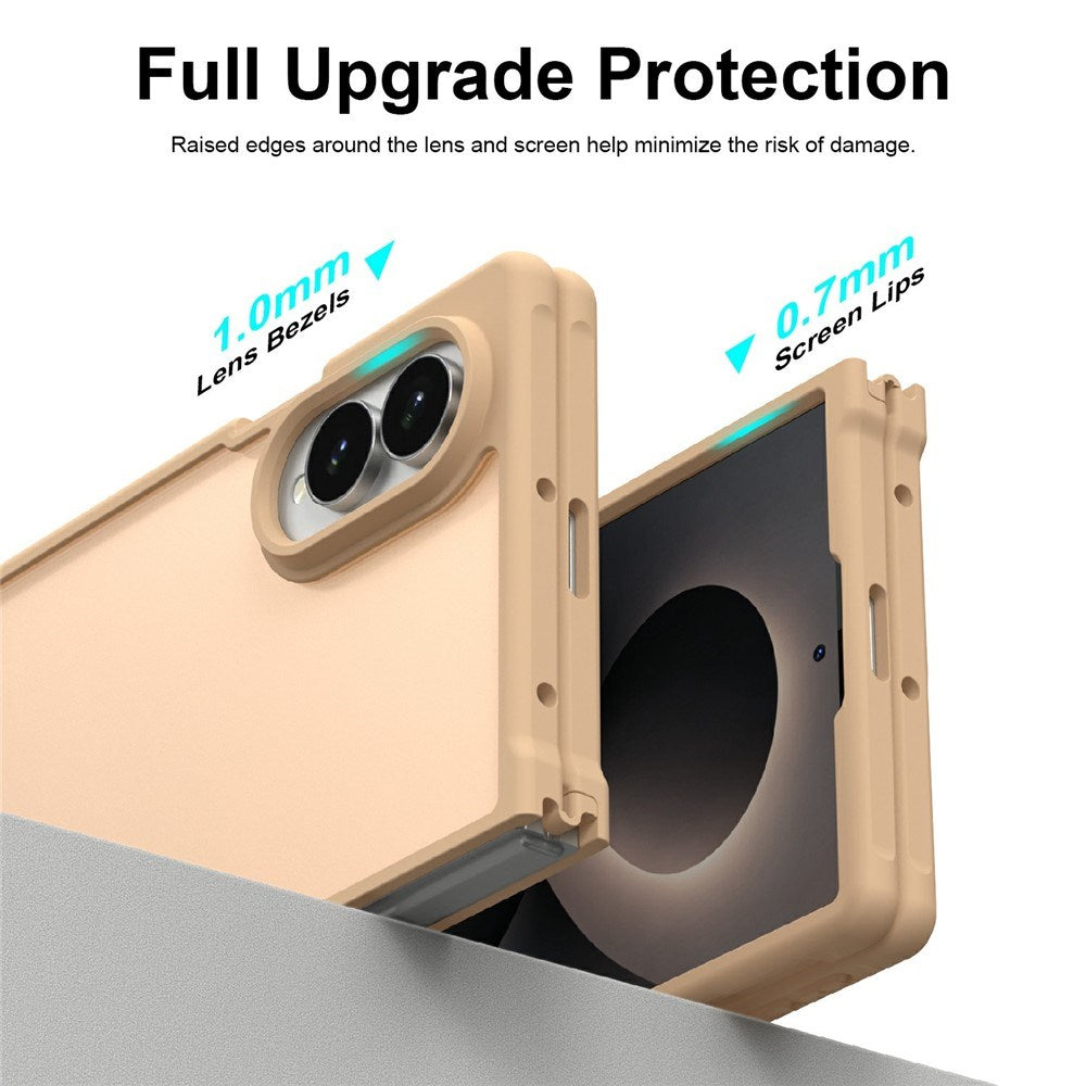 Samsung Galaxy Z Fold8 EIDERWOOD Matte Hybrid Deksel – Gul