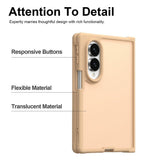 Samsung Galaxy Z Fold8 EIDERWOOD Matte Hybrid Deksel – Gul