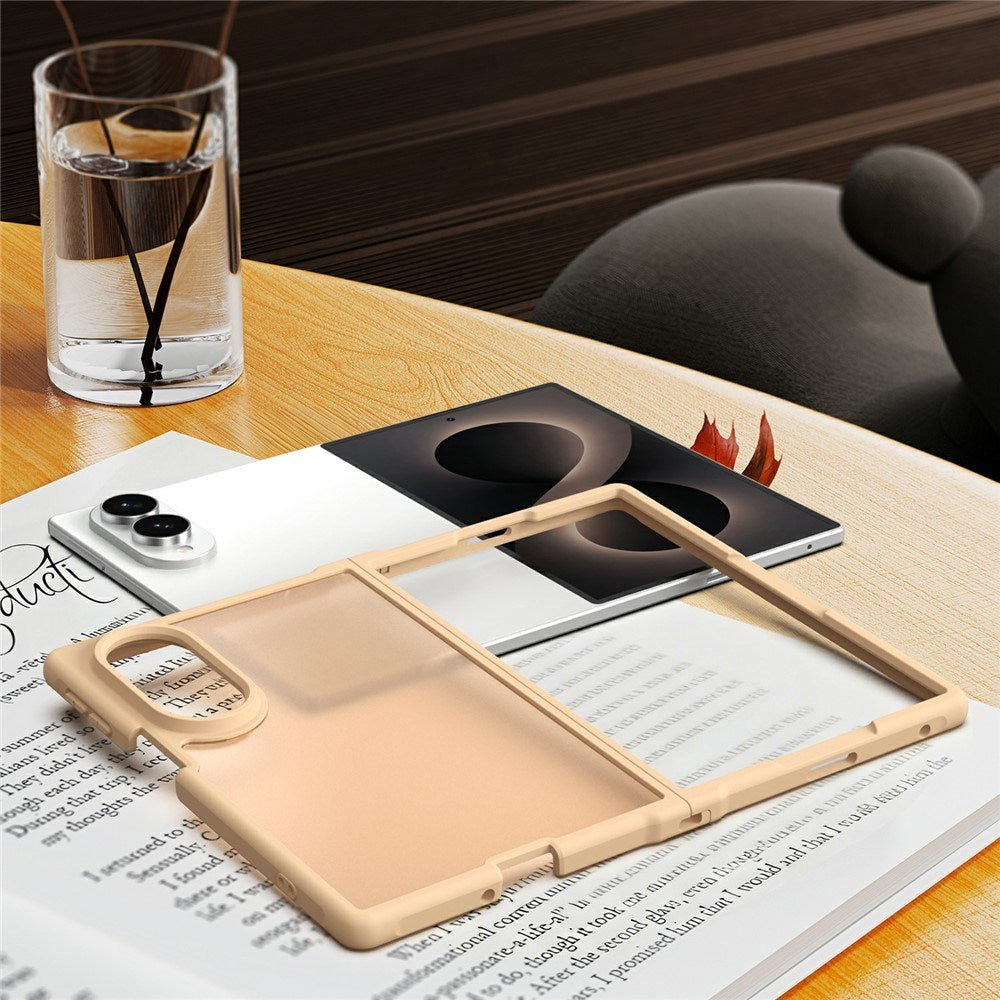 Samsung Galaxy Z Fold8 EIDERWOOD Matte Hybrid Deksel – Gul