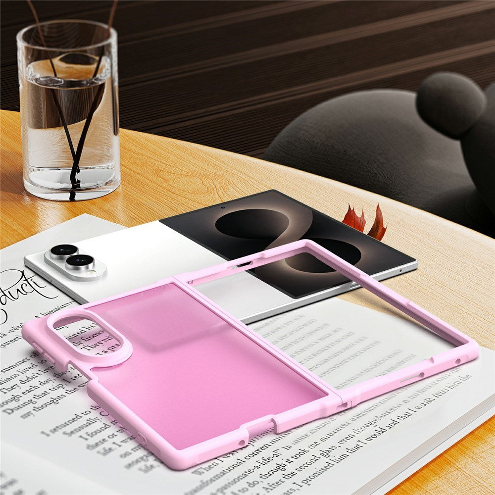 Samsung Galaxy Z Fold8 EIDERWOOD Matte Hybrid Deksel – Rosa