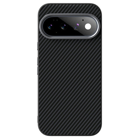 Google Pixel 11 Pro ABEEL Hybrid Deksel med Karbonfibertekstur - Svart