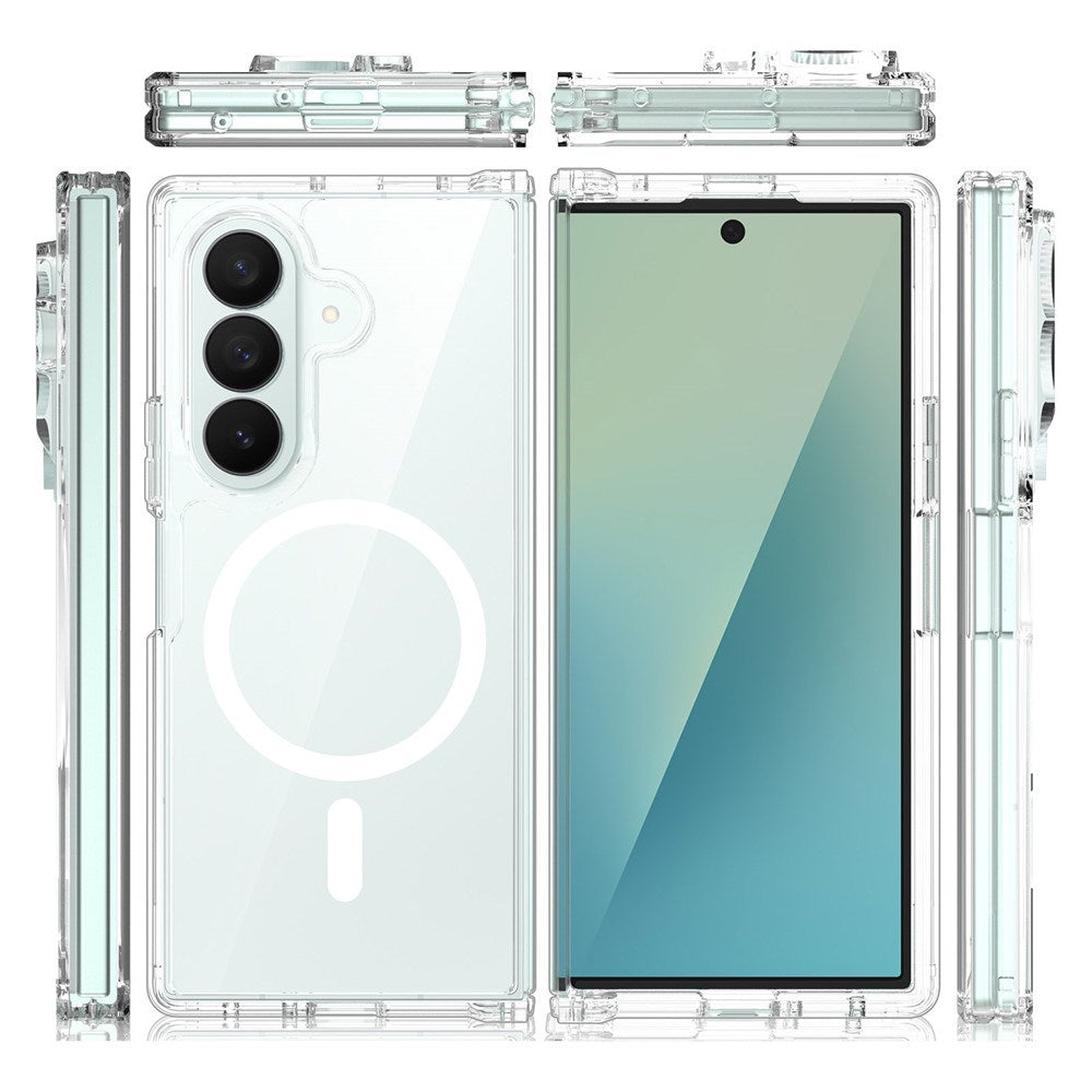Samsung Galaxy Z Fold8 Ultra EIDERWOOD Deksel med 2 x Beskyttelsesglass & 2 x Beskyttelsesfilm - Gjennomsiktig